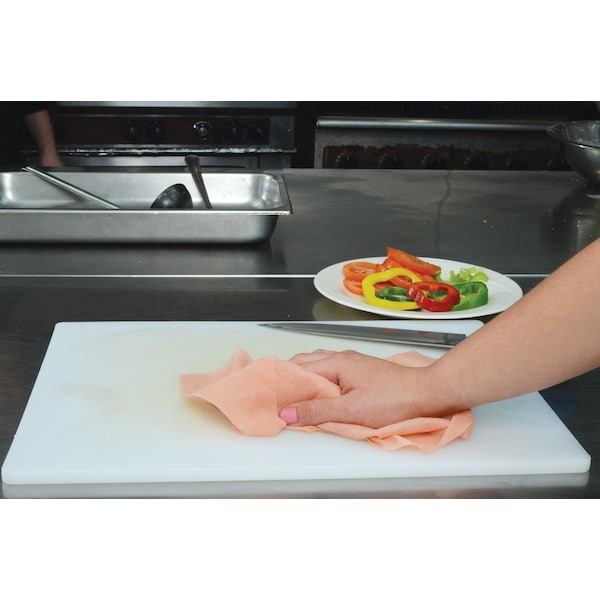 Kerri Kleen Wipe Medium Weight Red 13.5x24, PK150 8254A - main